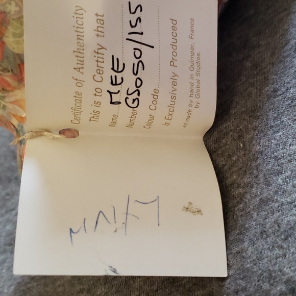 Mikasa France Global Studios Pastel Decoupage Duck -Mee - Picture 6 of 8